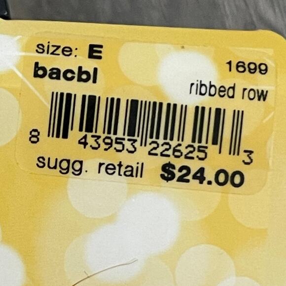 Star Power Spanx Center Stage Patterned Shaping Tights Ribbed Row Bkdrop Black E - Picture 4 of 7